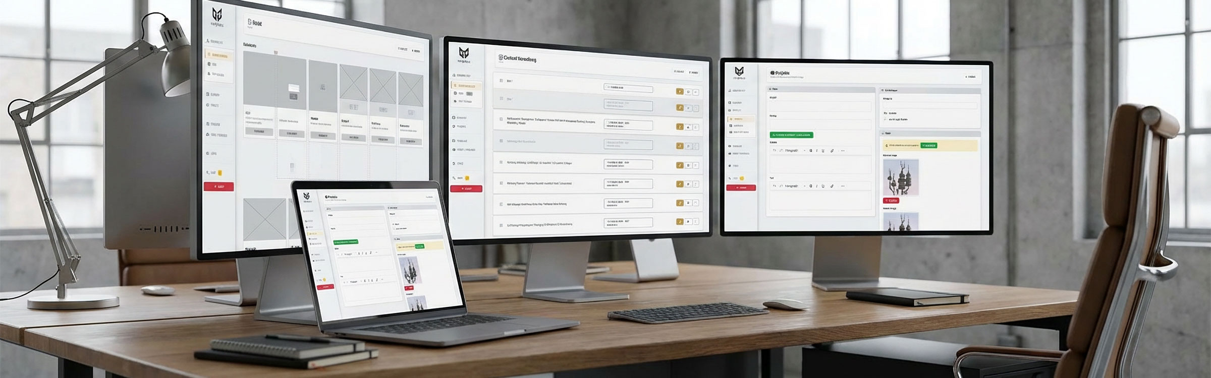 Morpheus CMS – Design & Entwicklung