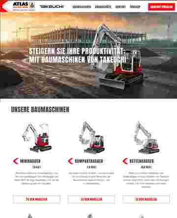 Multi Händler Webseiten für Takeuchi